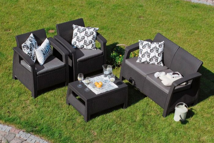 Комплект Corfu Set, Серый