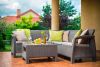 Угловой комплект Corfu Relax Set, KETER, Капучино