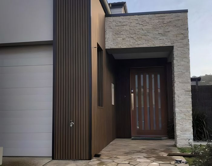 Панель фасадная (стеновая) из дпк CM Wall, 26x219 мм TEAK (Тик)