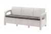 Диван трёхместный Corfu Love Seat Max, Белый (1820×700×790мм)