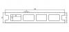 Террасная доска CM Decking (VINTAGE), Эбен 25×140