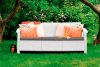 Диван трёхместный Corfu Love Seat Max, Белый (1820×700×790мм)