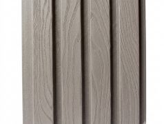 Панель фасадная (стеновая) из дпк Aiwood, 25x219 мм, Серый