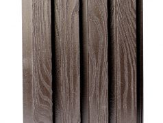 Панель фасадная (стеновая) из дпк Aiwood, 25x219 мм, Венге