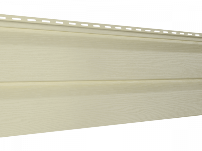 Виниловый сайдинг Ю-Пласт, Classic, Корабельный брус, Кремовый
