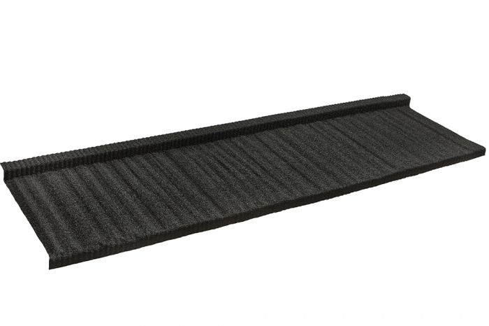 Композитная черепица CM ROOF SHAKE 1335х415х0,4, цвет BLACK (Черный)