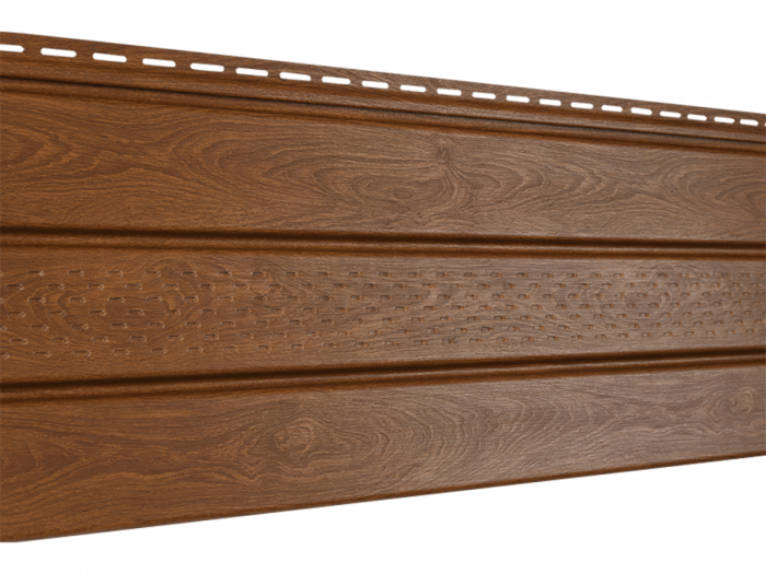Софит Ю-Пласт, Wood PRO, Дуб (Частичная перфорация)