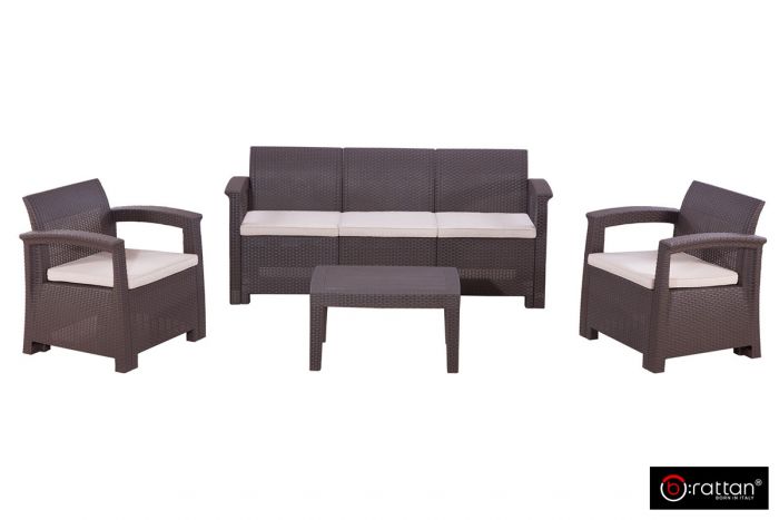 Комплект мебели Rattan Comfort 5, Венге