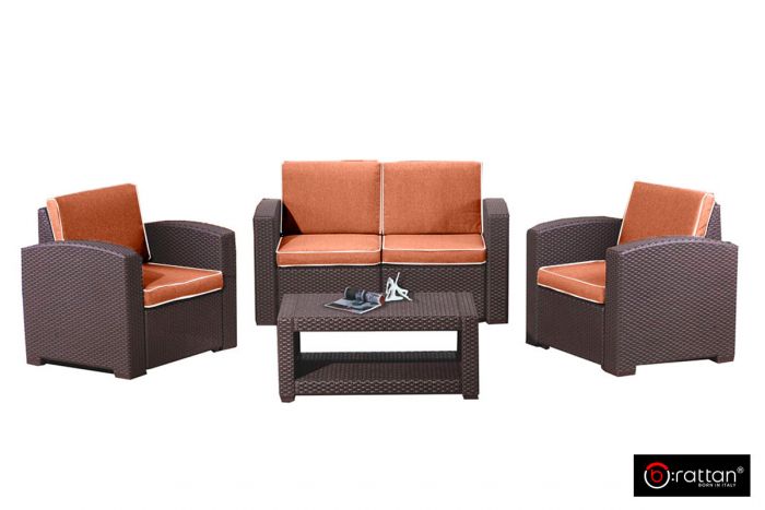Комплект мебели Rattan Premium 4, Венге