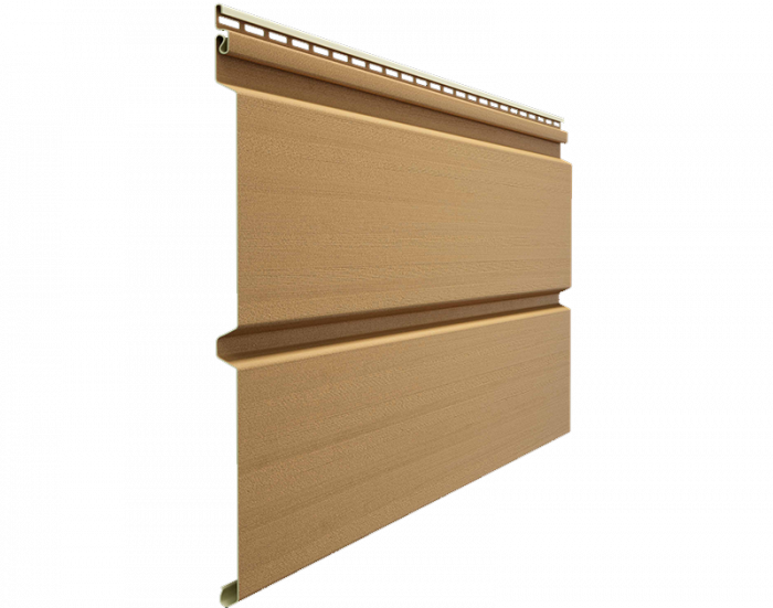 Виниловый сайдинг Брус Docke, Premium D6S  (Карамель)