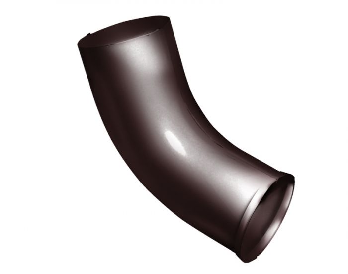 Сливное колено 100 мм, Standard, RAL 8017 (Шоколад)