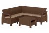 Угловой комплект Corfu Relax Set, Коричневый