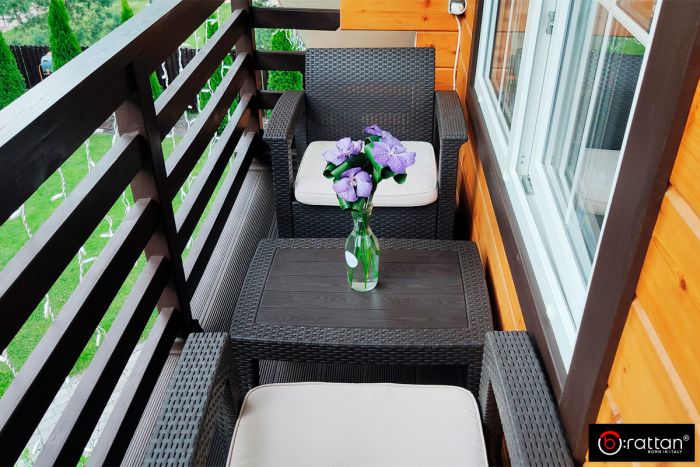 Комплект мебели Rattan Comfort 5, Венге