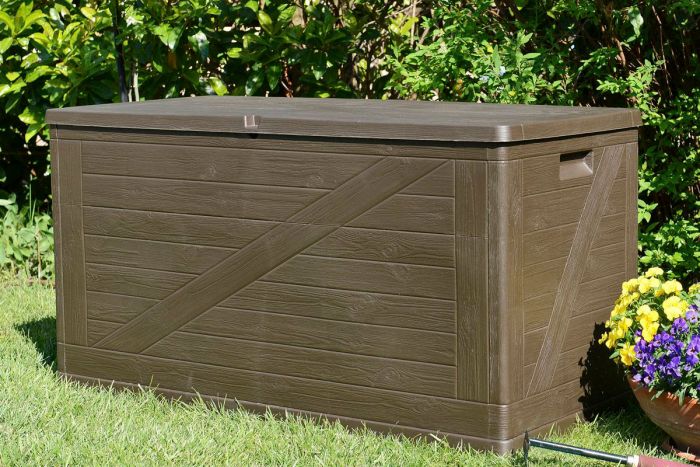 Сундук Toomax WoodLine, 420 л, Коричневый