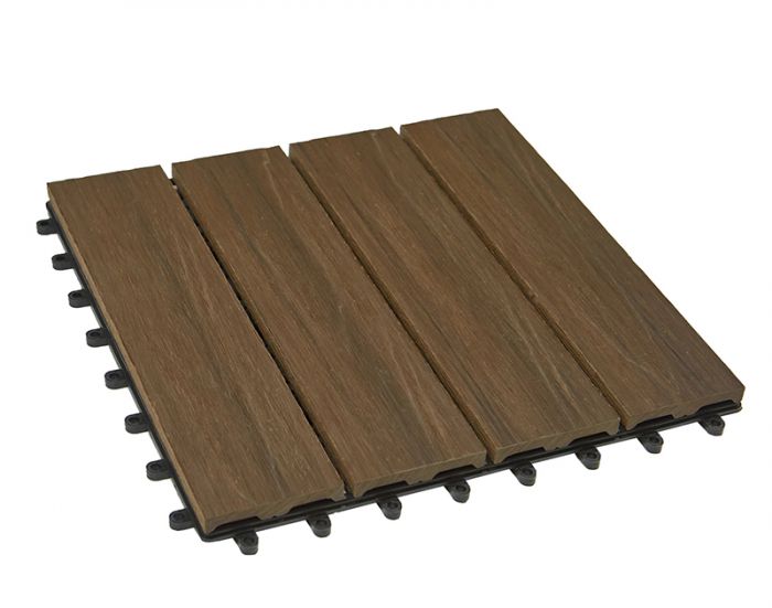 Садовый паркет CM Garden Modern, 300×300, Коричневый