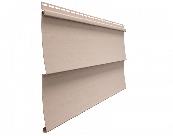 Виниловый сайдинг Docke Standard D5C, Ёлочка, Крем-брюле