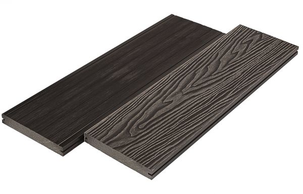 Террасная доска полнотелая DECKART Monolit 3D (текстура дерева), Венге 20×150