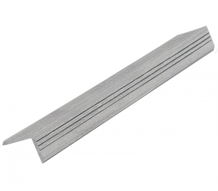 Угловой профиль из ДПК WoodGrand 30x50x4000, Grigio