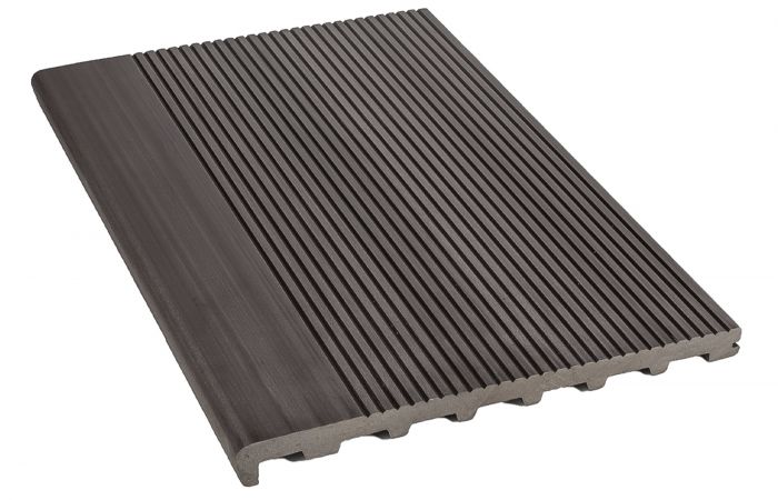 Ступень полнотелая DECKART Optimum (вельвет), Венге 22×340