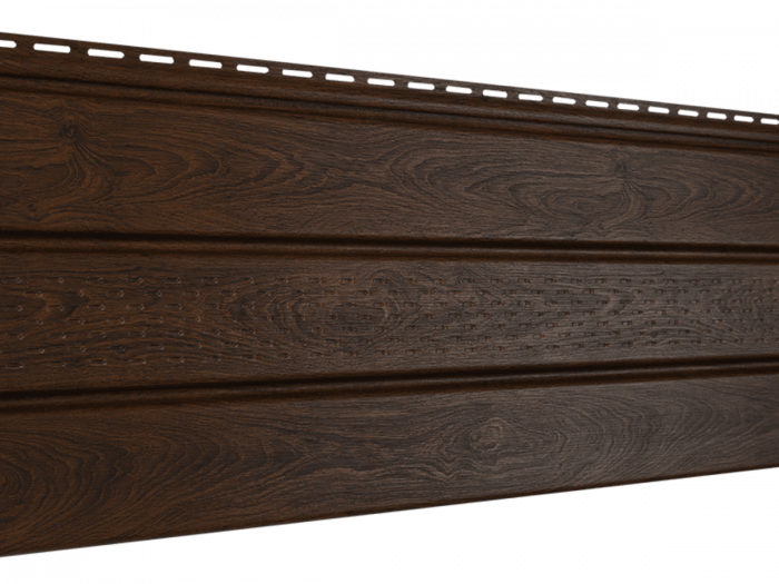 Софит Ю-Пласт, Wood PRO, Орех (Частичная перфорация)