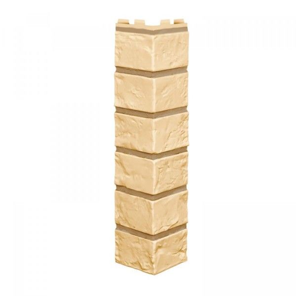 Угол наружный VILO, Brick с фугой, Sand