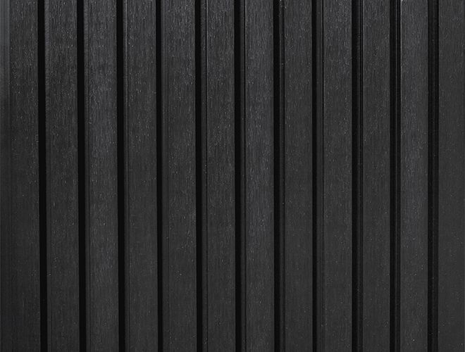Панель фасадная (стеновая) из дпк CM Wall, 26x219 мм BLACK WOOD (Черное дерево)