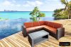 Угловой комплект мебели Rattan Premium Corner, Венге