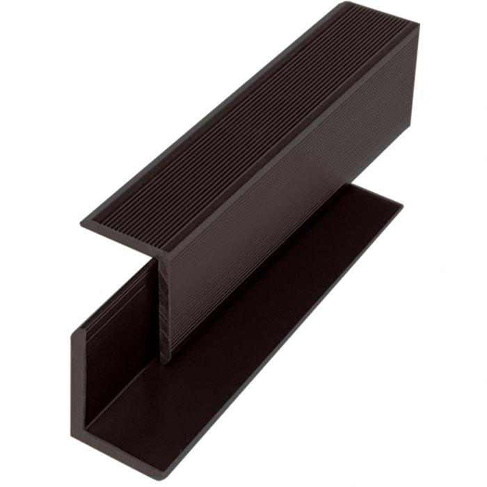 Уголовой профиль МПК, Брашинг, Шоколад 40*60*3000