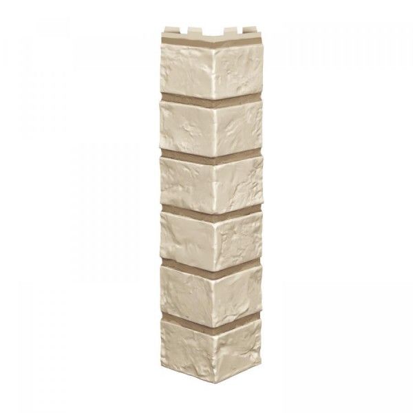 Угол наружный VILO, Brick с фугой, Ivory