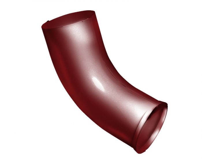 Сливное колено 90 мм, Standard, RAL 8004 (Терракот)