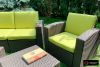Комплект чехлов на подушки для мебели Rattan Premium, Яблоко