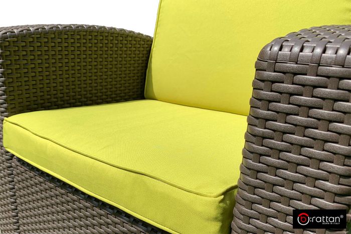 Комплект чехлов на подушки для мебели Rattan Premium, Яблоко