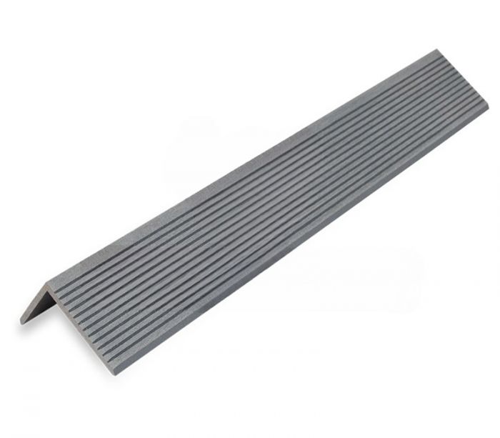 Угловой профиль из ДПК WoodGrand 50x70x4000, Grigio