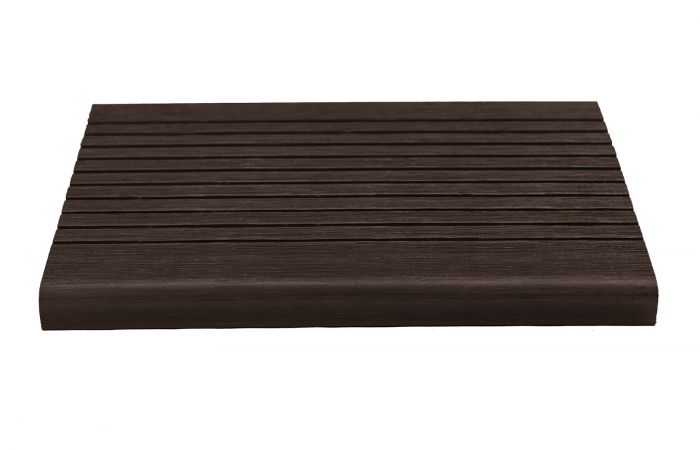 Ступень полнотелая DECKART Step (вельвет), Венге 24×345