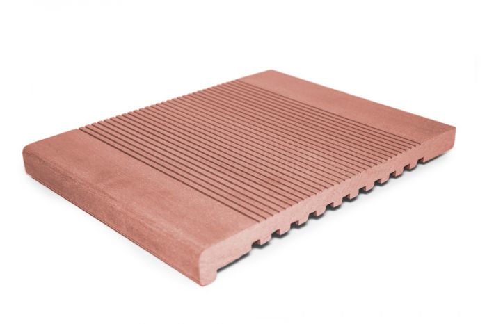 Ступень Grand Line полнотелая, Терракот 22×320