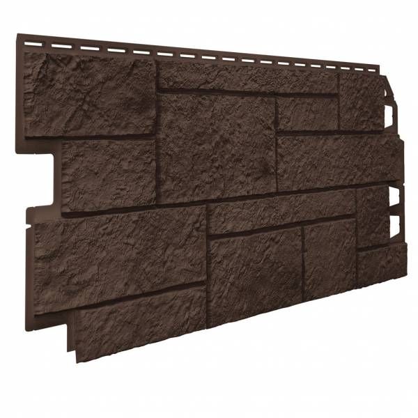 Фасадная панель VILO, Sandstone, Dark-brown