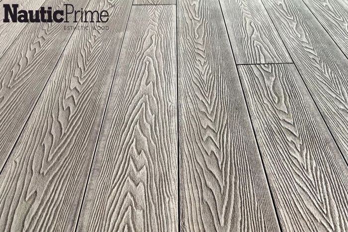 Террасная доска NauticPrime (Light) Esthetic Wood, Коричневый 22х145