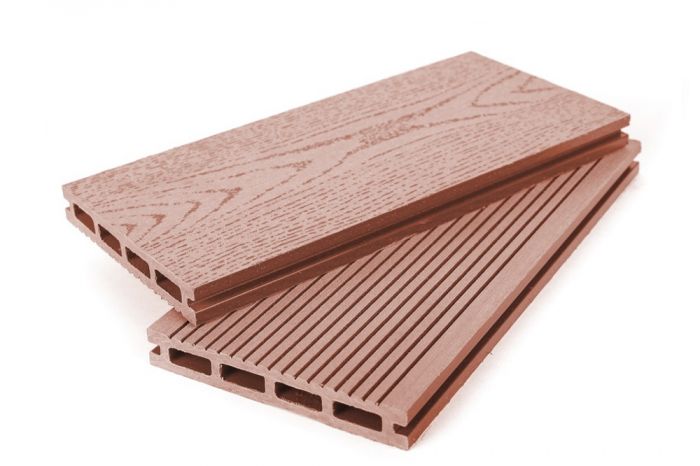 Террасная доска Grand Line массив, Терракот 22×140
