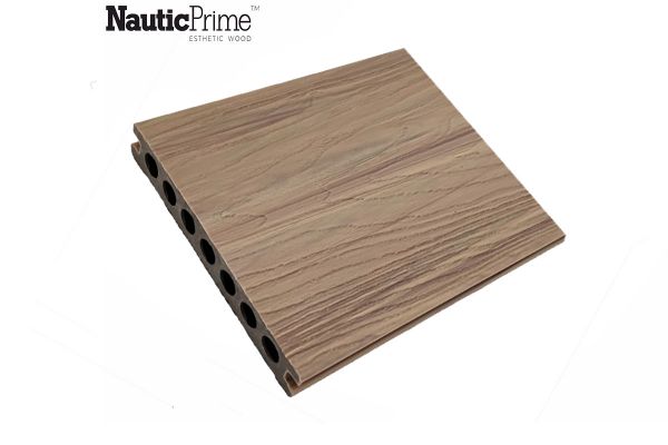 Террасная доска Nautic Prime (Co Extrusion), Кремовый 22х148