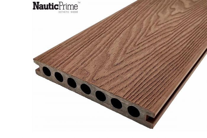 Террасная доска NauticPrime (Resine), Коричневый 22х148