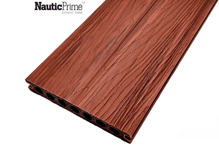 Террасная доска Nautic Prime (Co Extrusion), Терракот 22х148