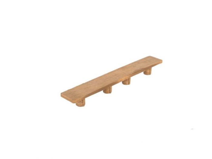 Торцевая заглушка 135×25, Дуб