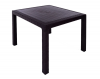 Обеденный стол на 4-ых Quatro Table, Венге (940×940×740мм)