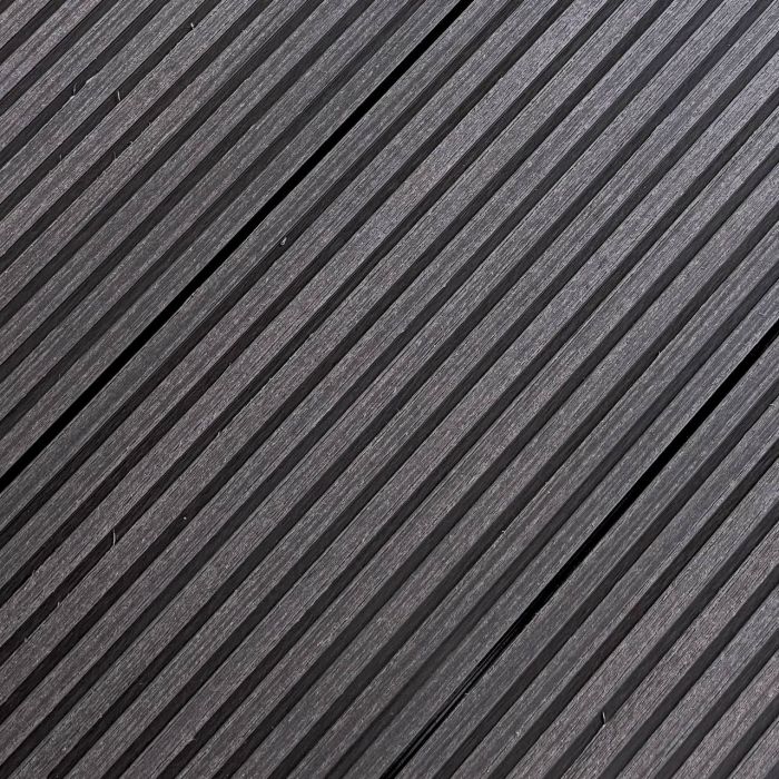 Террасная доска МПК ARTE, пустотелая, вельвет (22×140мм), Кофе